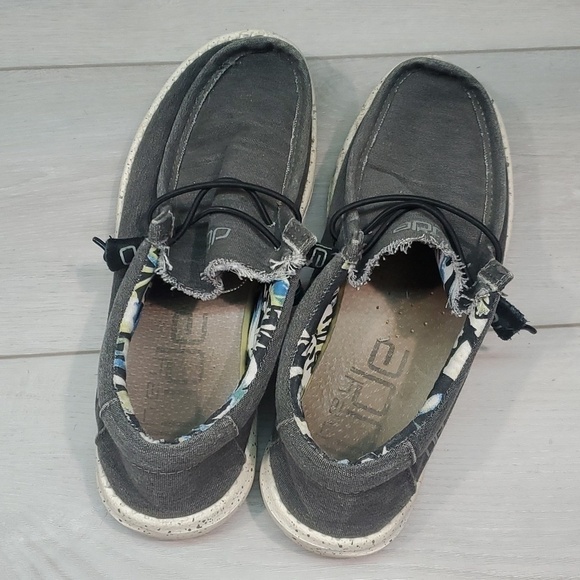 Hey Dude Mens Wally Stretch Loafer slip on shoes sz 8 main image 5